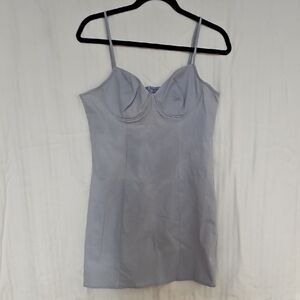 Sky & Sparrow Light Blue Spaghetti Strap Mini Dress‎ Frim Tillys Size XL